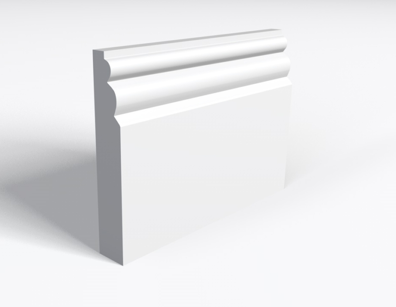 Larches Skirtingboard 25x144 Primed